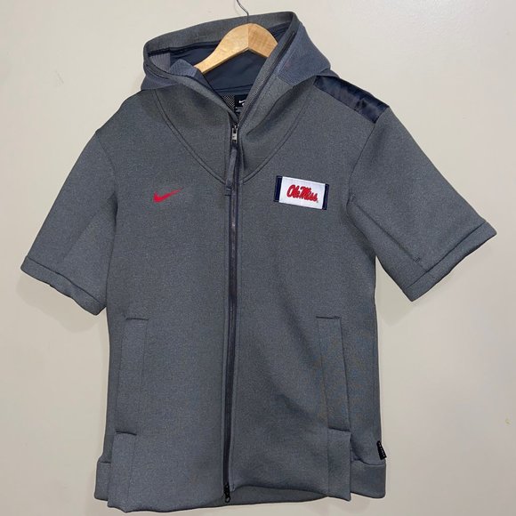Nike Ole Miss Rebels Football Showout On-Field Mens Hoodie CQ5321-050 NEW